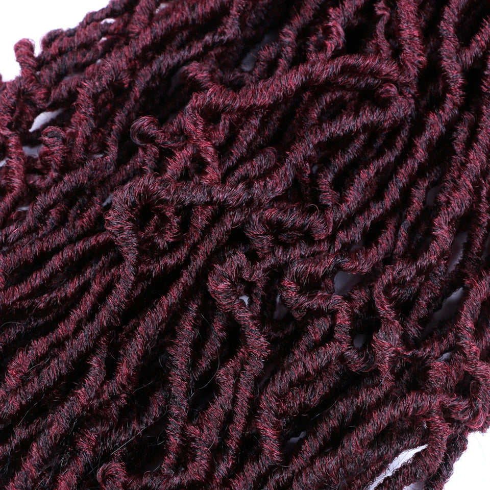Wakego Faux Locs Crochet Hair – Soft Locs 14/18/24’’ – Extensions Tressées 9 Couleurs