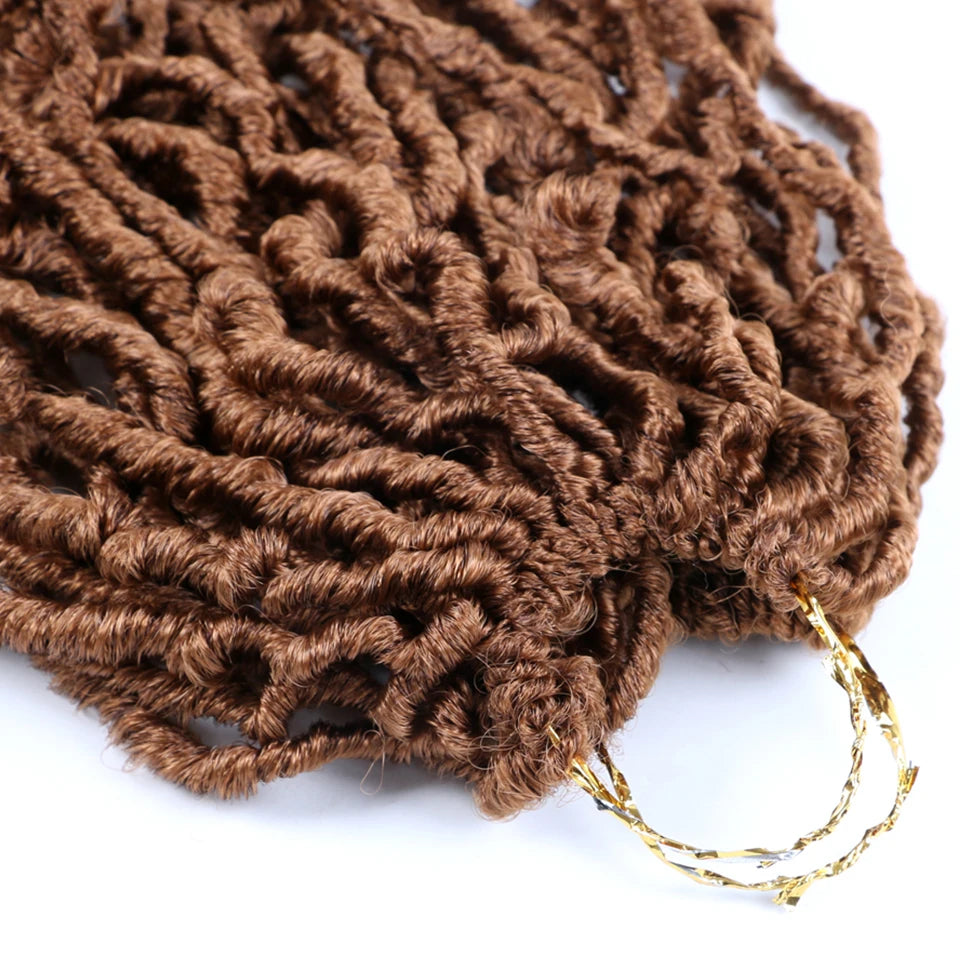 Wakego Faux Locs Crochet Hair – Soft Locs 14/18/24’’ – Extensions Tressées 9 Couleurs