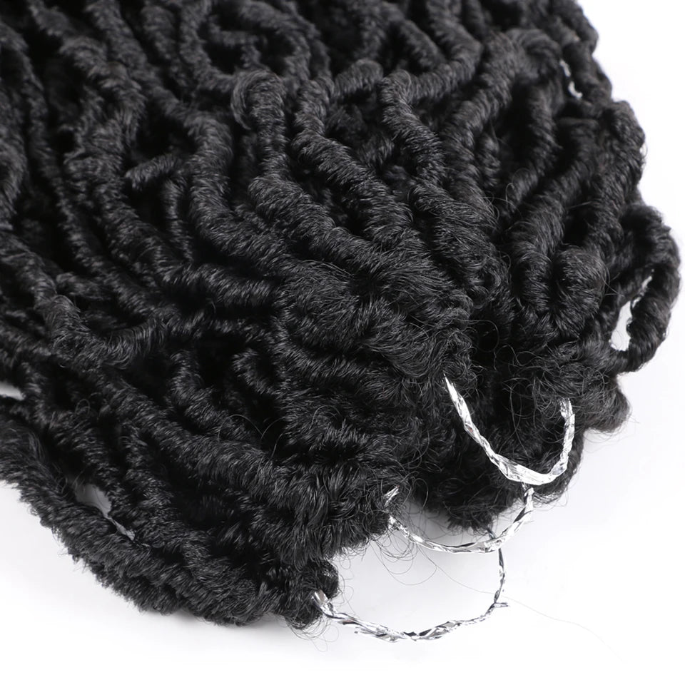 Wakego Faux Locs Crochet Hair – Soft Locs 14/18/24’’ – Extensions Tressées 9 Couleurs