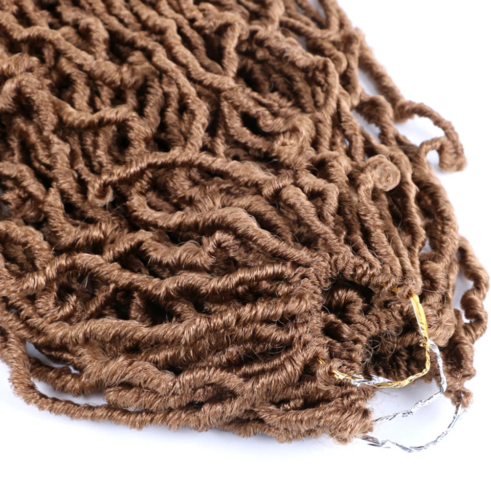 Wakego Faux Locs Crochet Hair – Soft Locs 14/18/24’’ – Extensions Tressées 9 Couleurs